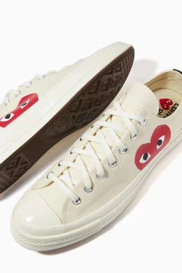 Buy Comme des Gar ons PLAY Neutral x Converse Chuck 70 Low Top