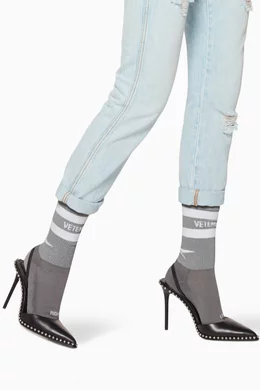 Reebok vetements online socks reflective
