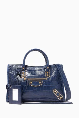 Balenciaga city midnight clearance blue