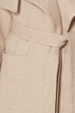 Vince blanket sales coat oatmeal