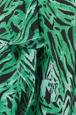 Rixo lucy sales green tiger stripe