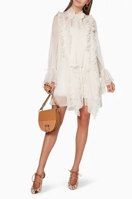 Shona joy willow deals ruffle mini dress
