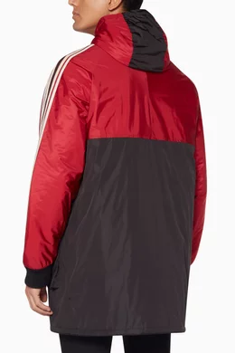 Nylon coat with gucci stripe new arrivals