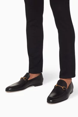 Gucci black loafers hotsell mens