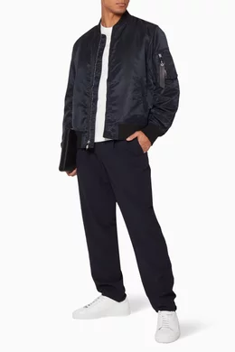Rag and bone black bomber jacket sales