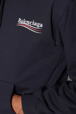 Balenciaga hoodie 2025 mens navy