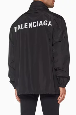Balenciaga opera raincoat top