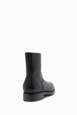 Balenciaga black booties store
