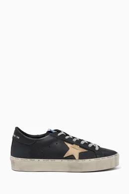 Golden goose black hi star top