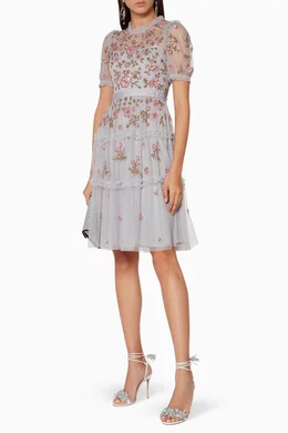 Needle and thread sales carnation sequin dress