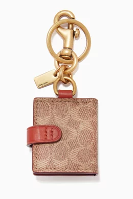 Picture frame bag best sale charm in signature canvas
