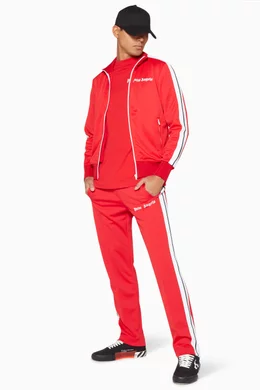Buy Palm Angels Red Classic Track Jacket for Men in UAE Ounass