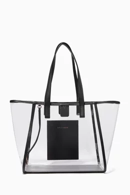 Calvin klein clear tote hot sale