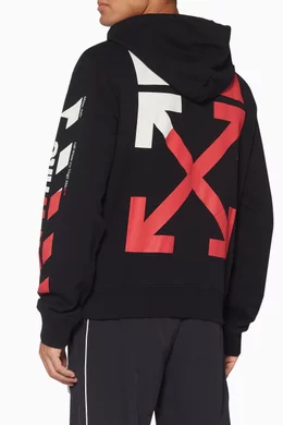 Off white split sales hoodie
