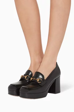 Gucci houdan store platform pump