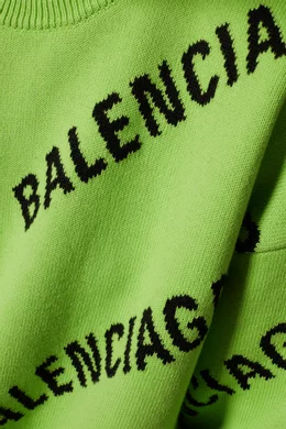 Balenciaga sweater green outlet