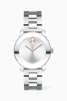 Buy Movado Silver BOLD Metals Quartz Watch for Women in UAE Ounass