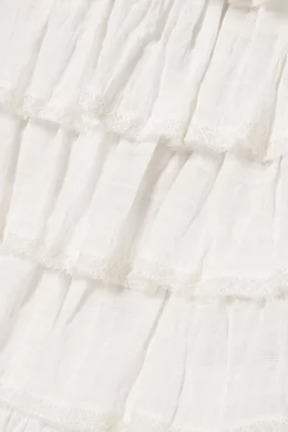 Sir the label lucille embroidered ruffle mini new arrivals