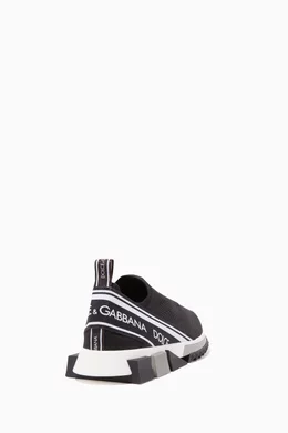 Dolce & gabbana outlet sorrento knit trainer sneakers