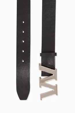Alexander wang metal cheap logo belt