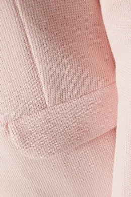 Whistles slim sales jersey jacket pink