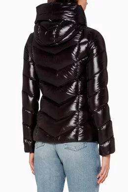 Buy Moncler Black Fulig Down Filled Jacket for Women in UAE Ounass