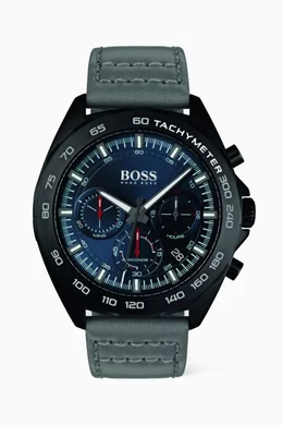 Buy BOSS Grey Intensity Chronograph Watch for MEN in UAE Ounass