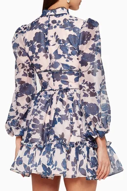 Buy Keepsake The Label Pink Halo Botanic Print Dress for Women in