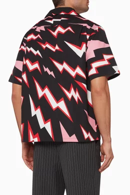 Prada lightning hotsell bolt shirt