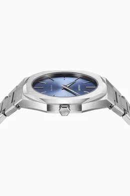 Buy D1 Milano Silver Gems Limited Edition Zaffiro 40mm Watch for
