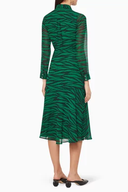 Whistles carys midi shirt dress best sale