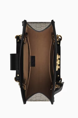 Padlock leather shoulder bag store gucci