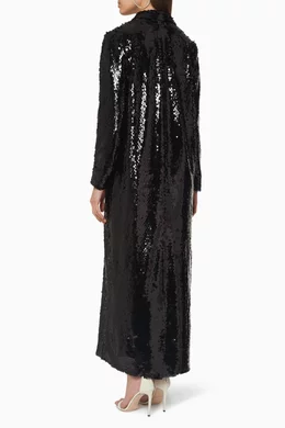 We are leone sequin coat store