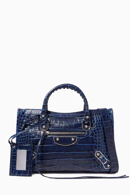 Balenciaga city 2024 bag blue