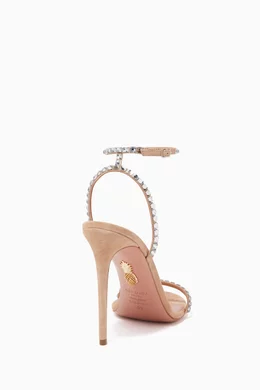 Buy Aquazzura Neutral Very Vera Sandals for Women in UAE Ounass