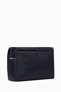 Armani changing bag sales navy