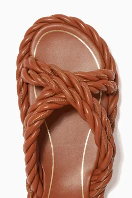 Valentino rope nappa sandal sale