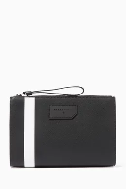 Bally skid shop clutch bag