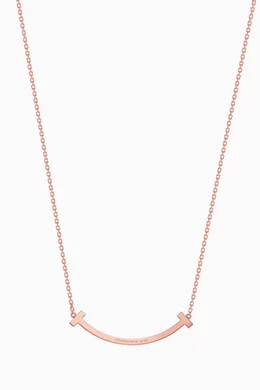 Tiffany medium smile necklace top