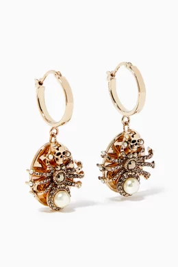 Alexander mcqueen spider earrings 2025
