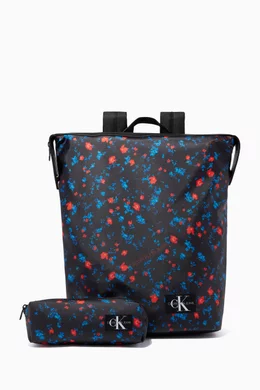 Calvin klein best sale floral backpack