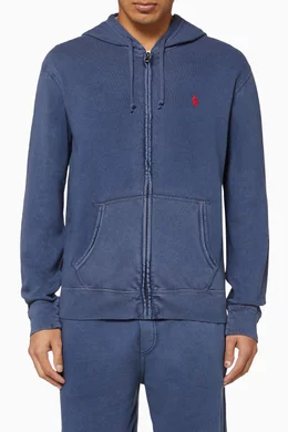 Cotton spa store terry hoodie