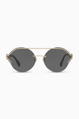 Buy Versace Black V Powerful Sunglasses for Women in UAE Ounass