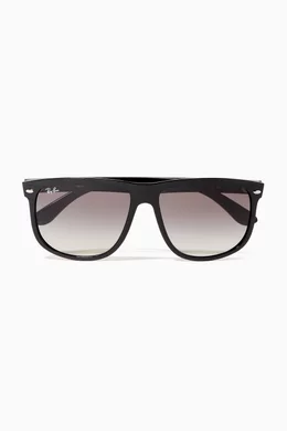 Ray ban flat top boyfriend sunglasses top
