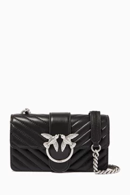 Mini love bag hot sale mix in nappa leather