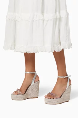 Sophia webster dina deals gem crackle espadrille sandals