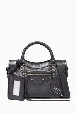 Balenciaga mini city lambskin store