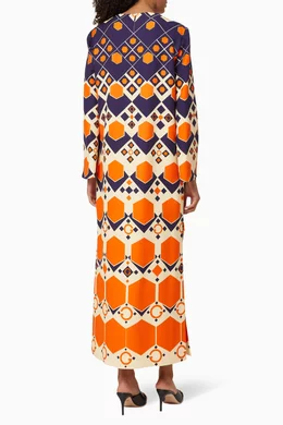 Gucci store orange dress