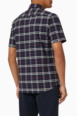 Burberry checkered shirt store