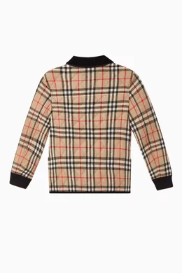 Burberry diamond 2025 vintage check jacket